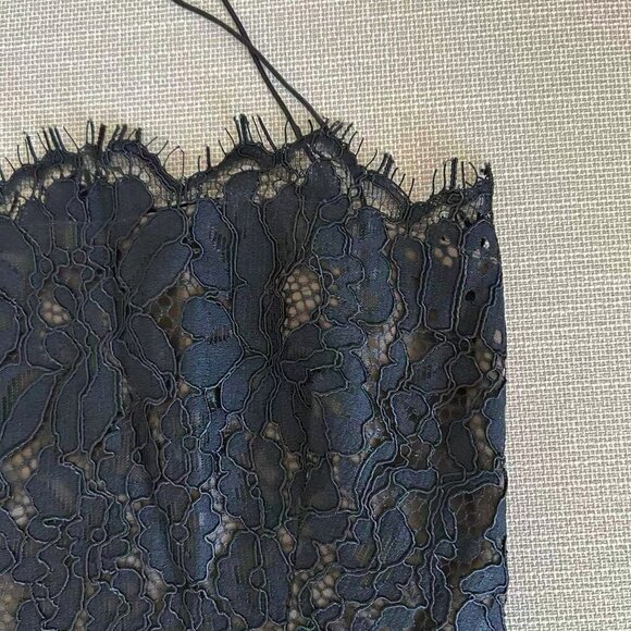 Classic Helsa Revolve The Lace Top XSmall Black Noir Lace French Camisole Party - Picture 9 of 13